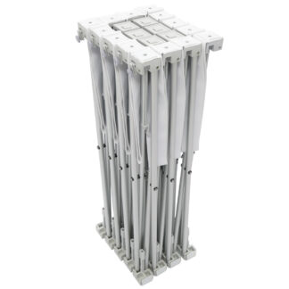 10 x 7.4 ft. Fabric Pop Up Display No Endcaps